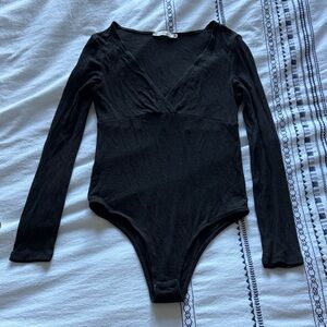 Black Long Sleeve One Piece